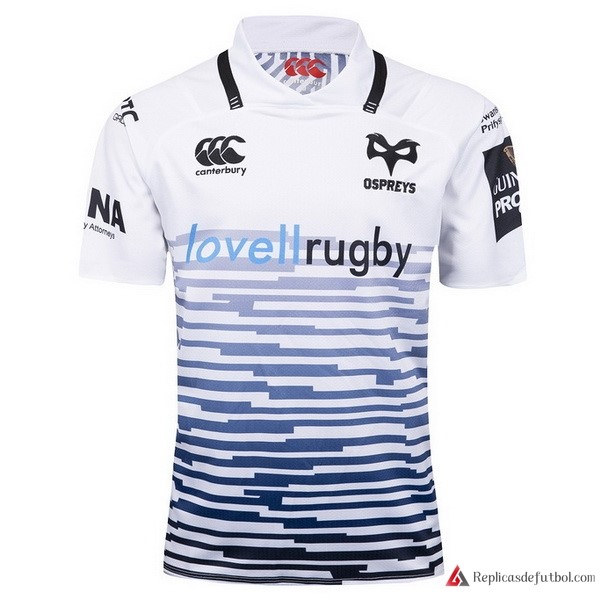 Camiseta Ospreys Segunda equipación 2017-2018 Blanco Rugby